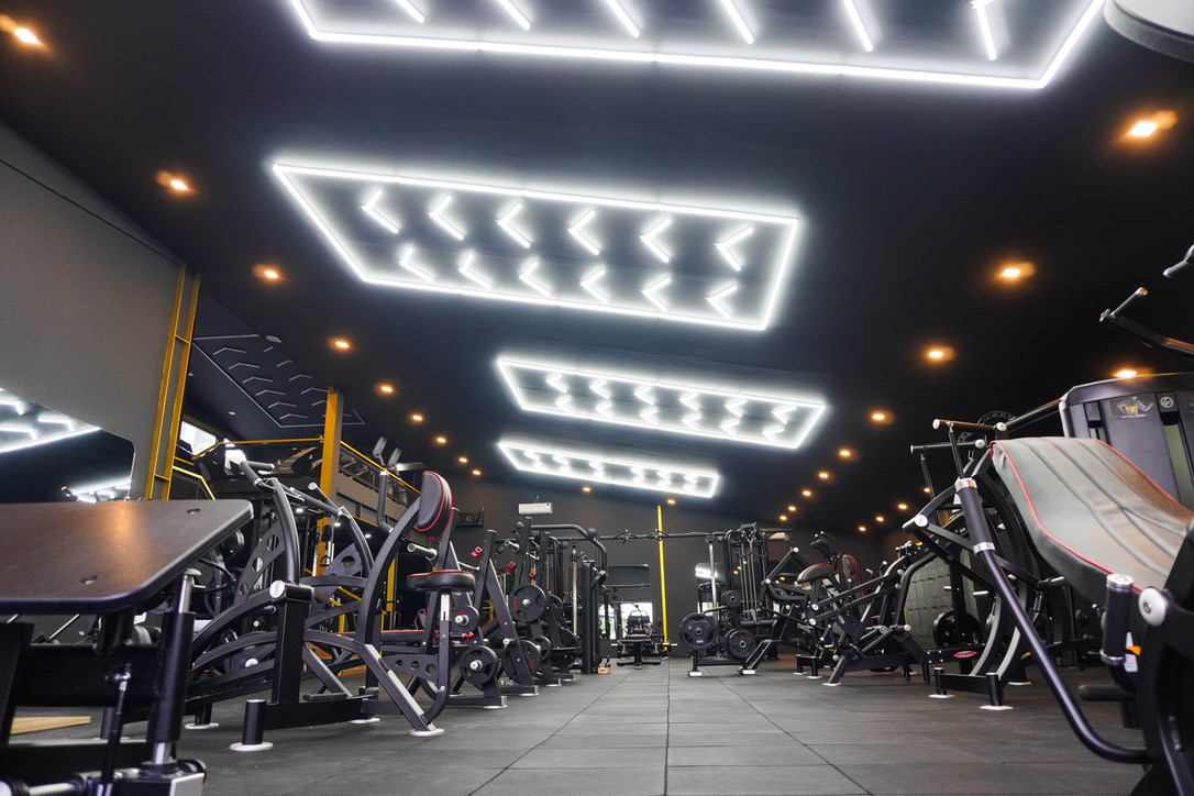 Cardio Zone · LED Ceiling